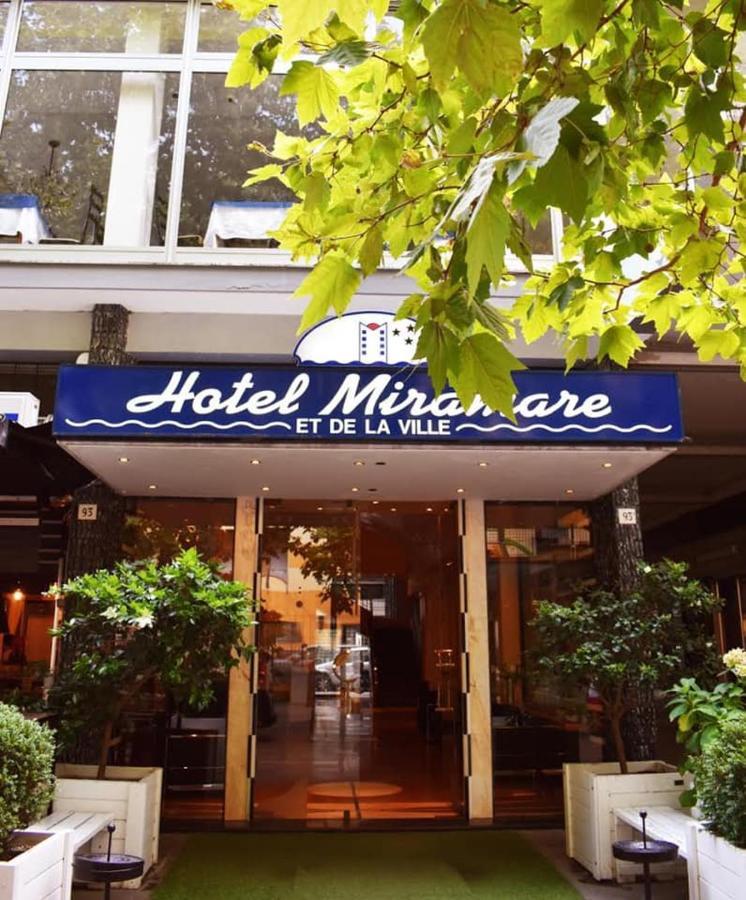 Hotel Miramare Et De La Ville Rimini Exterior photo